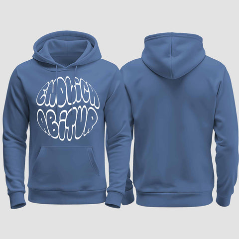 1038 "Endlich Abitur" Abi regular College Hoodie einseitig bedruckt