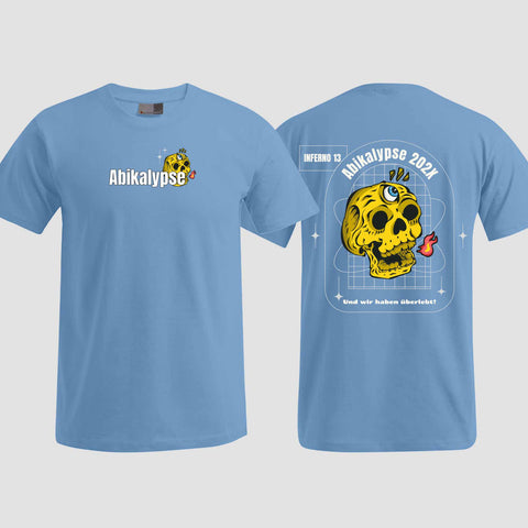 1056 "Abikalypse" Abi T-Shirt beidseitig bedruckt