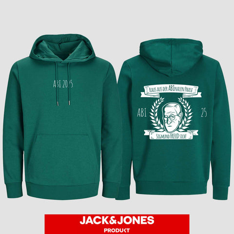 1007 "Abinale Phase" Abi Hoodie by Jack&Jones beidseitig bedruckt