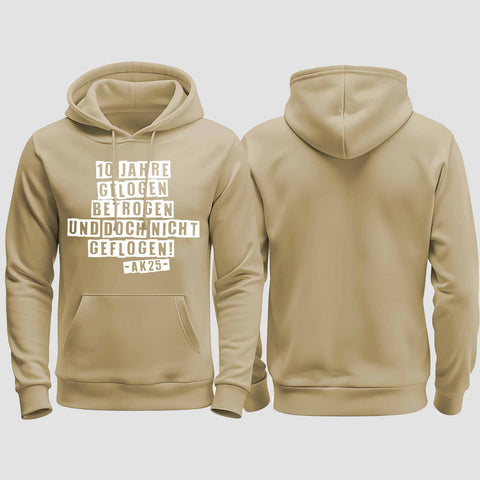 1031 "nicht geflogen" Abschluss regular College Hoodie einseitig bedruckt