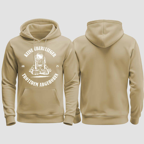 1043 "Überflieger" Abschluss regular College Hoodie einseitig bedruckt