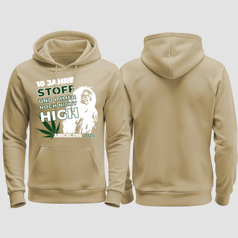 1030 "der Stoff" Abschluss regular College Hoodie einseitig bedruckt