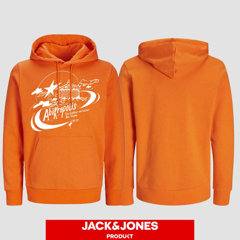 1046 "Abikropolis" ABI Hoodie by Jack&Jones einseitig bedruckt