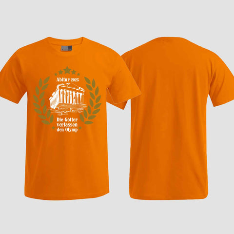 1040 "Olymp" ABI T-Shirt einseitig bedruckt