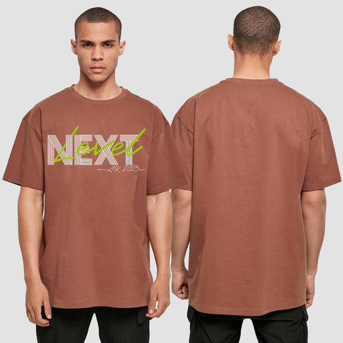 1045 "NEXT Level" Abschluss Oversize T-Shirt einseitig bedruckt
