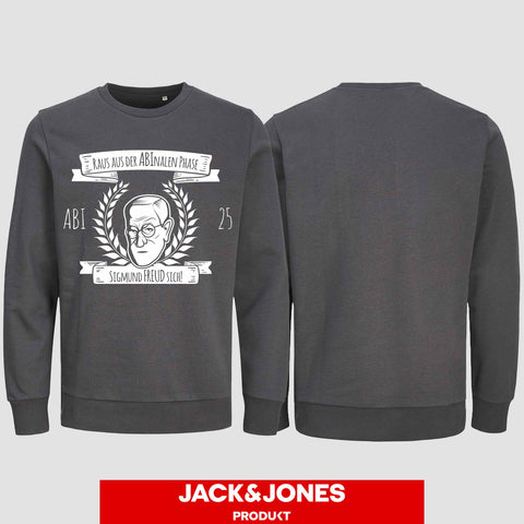 1005 "Abinale Phase" Abi Sweatshirt by Jack&Jones einseitig bedruckt