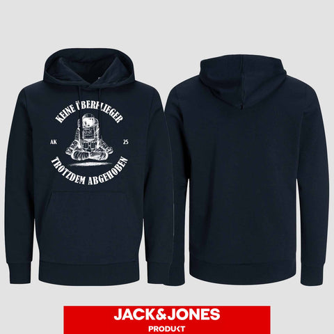 1043 "Überflieger" Abschluss Hoodie by Jack&Jones einseitig bedruckt