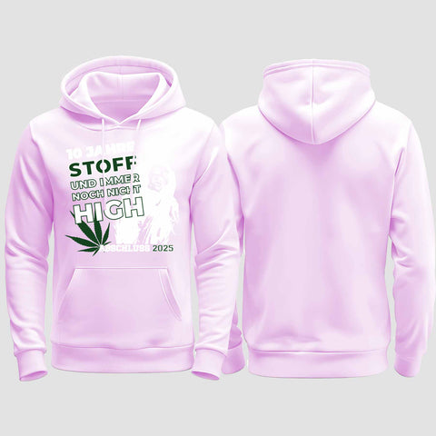 1030 "der Stoff" Abschluss regular College Hoodie einseitig bedruckt