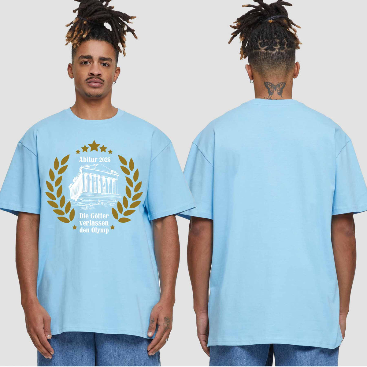 1040 "Olymp" ABI Oversize T-Shirt einseitig bedruckt
