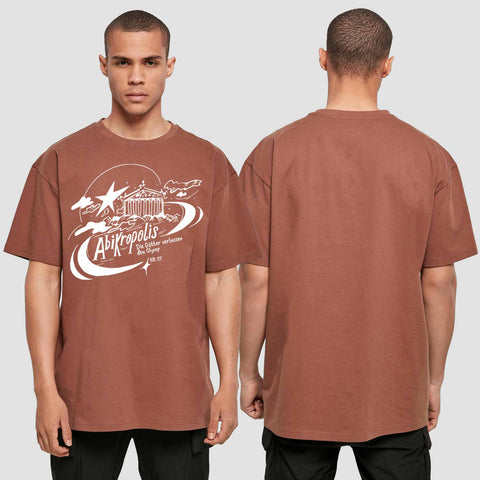 1046 "AbiKropolis" ABI Oversize T-Shirt einseitig bedruckt