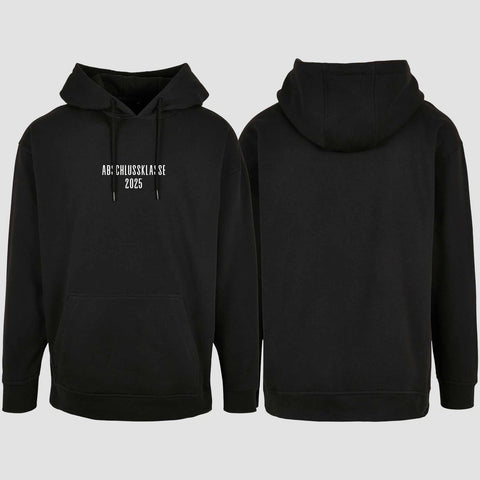 1024 "Abschlussklasse 2025" Abschluss Oversize Hoodie einseitig bedruckt