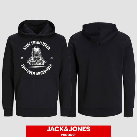 1043 "Überflieger" Abschluss Hoodie by Jack&Jones einseitig bedruckt