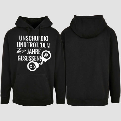 1008 "Unschuldig" Abschluss Oversize Hoodie