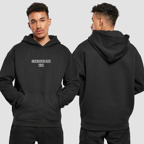1024 "Abschlussklasse" Abschluss Premium Oversize Hoodie einseitig bedruckt