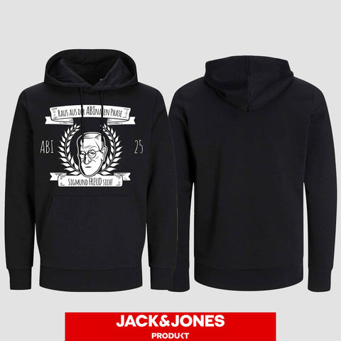 1005 "Abinale Phase" Abi Hoodie by Jack&Jones einseitig bedruckt