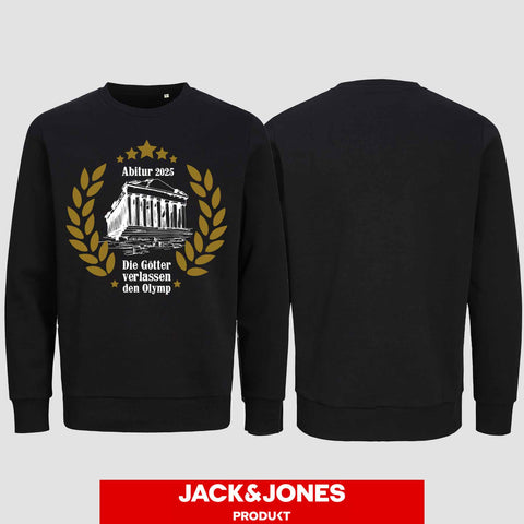 1040 "Olymp" Abi Sweatshirt by Jack&Jones einseitig bedruckt
