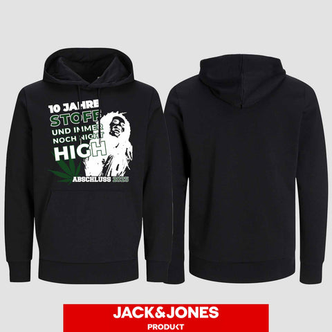 1030 "10 Jahre Stoff" Abschluss Hoodie by Jack&Jones einseitig bedruckt
