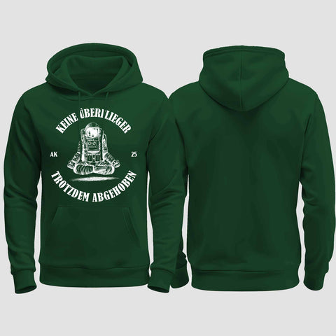1043 "Überflieger" Abschluss regular College Hoodie einseitig bedruckt