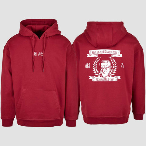 1007 "Abinale Phase" Abi Oversize Hoodie beidseitig bedruckt