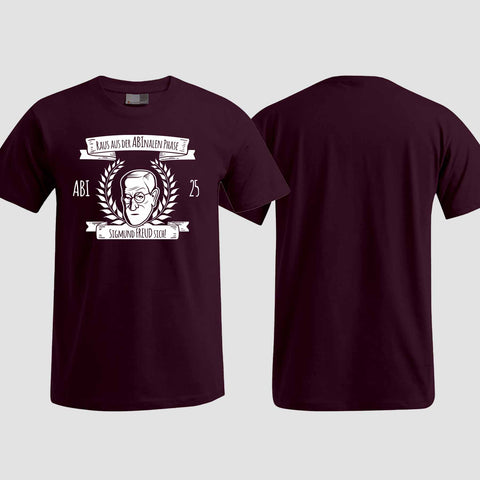 1005 "Abinale Phase" Abi T-Shirt einseitig bedruckt