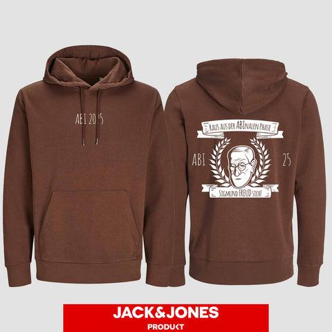 1007 "Abinale Phase" Abi Hoodie by Jack&Jones beidseitig bedruckt