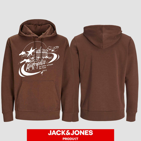 1046 "Abikropolis" ABI Hoodie by Jack&Jones einseitig bedruckt