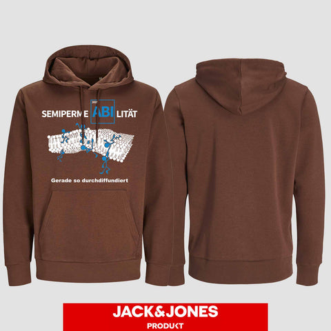 1033 "Durchdiffundiert" ABI Hoodie by Jack&Jones einseitig bedruckt