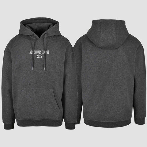 1024 "Abschlussklasse 2025" Abschluss Oversize Hoodie einseitig bedruckt