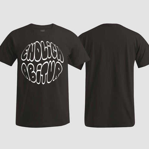1038 "Endlich Abitur" ABI T-Shirt einseitig bedruckt
