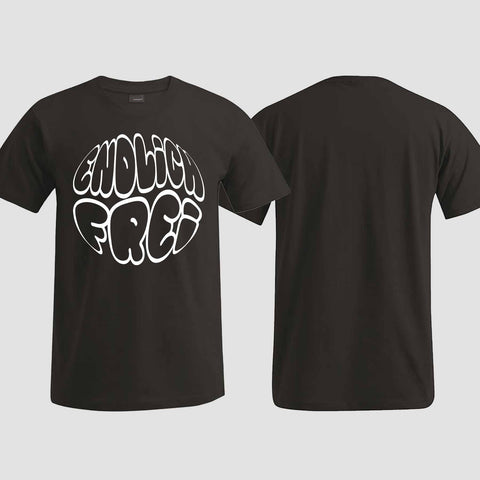 1034 "Endlich frei" Abschluss ABI T-Shirt einseitig bedruckt