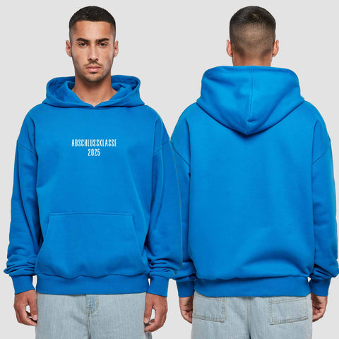 1024 "Abschlussklasse" Abschluss Premium Oversize Hoodie einseitig bedruckt