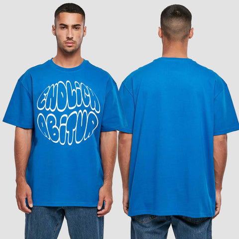 1038 "Endlich Abitur" ABI Oversize T-Shirt einseitig bedruckt