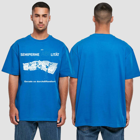 1033 "duchdiffundiert" ABI Oversize T-Shirt einseitig bedruckt
