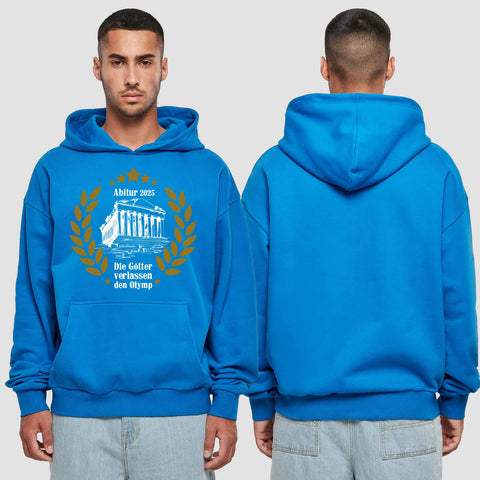1040 "Olymp" Abi Premium Oversize Hoodie einseitig bedruckt