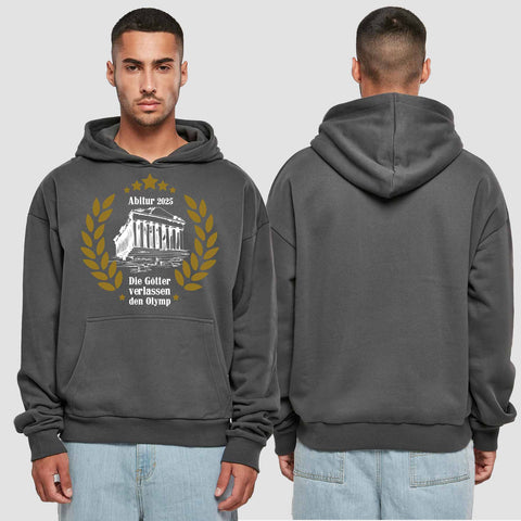 1040 "Olymp" Abi Premium Oversize Hoodie einseitig bedruckt