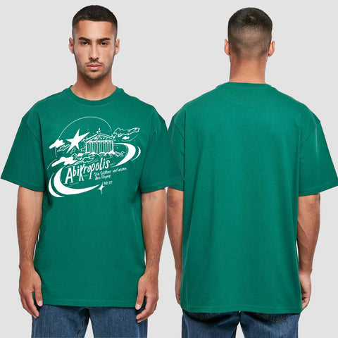 1046 "AbiKropolis" ABI Oversize T-Shirt einseitig bedruckt