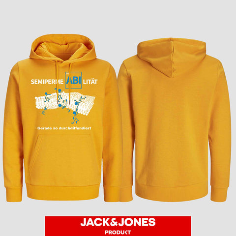 1033 "Durchdiffundiert" ABI Hoodie by Jack&Jones einseitig bedruckt