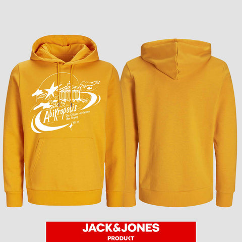 1046 "Abikropolis" ABI Hoodie by Jack&Jones einseitig bedruckt