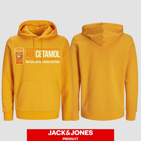 1001 "Abicetamol" Abi Hoodie by Jack&Jones einseitig bedruckt