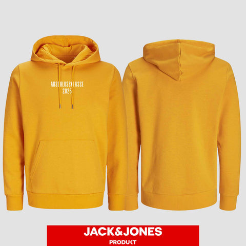 1024 "Abschlussklasse" Abschluss Hoodie by Jack&Jones einseitig bedruckt