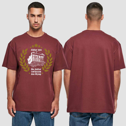 1040 "Olymp" ABI Oversize T-Shirt einseitig bedruckt