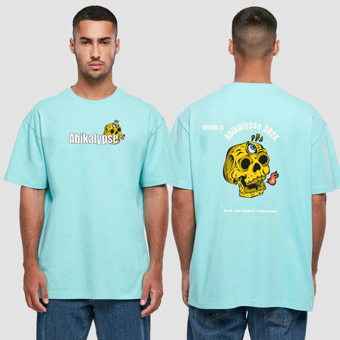 1056 "Abikalypse" Abi Oversize T-Shirt beidseitig bedruckt