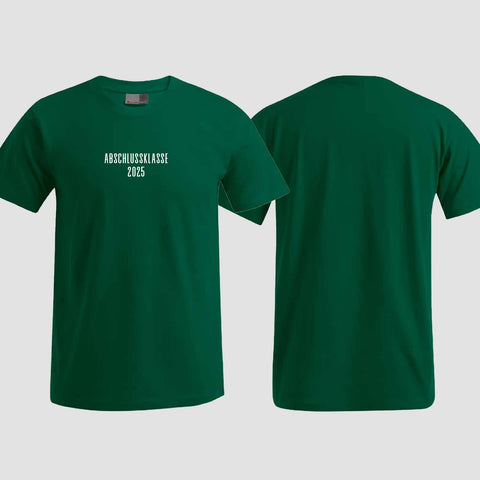 1024 "Abschlussklasse 2025" Abschluss T-Shirt einseitig bedruckt
