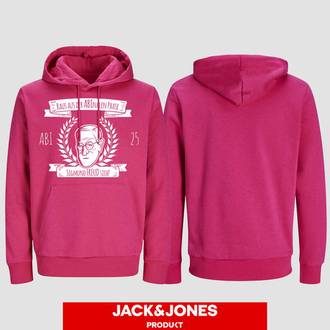 1005 "Abinale Phase" Abi Hoodie by Jack&Jones einseitig bedruckt