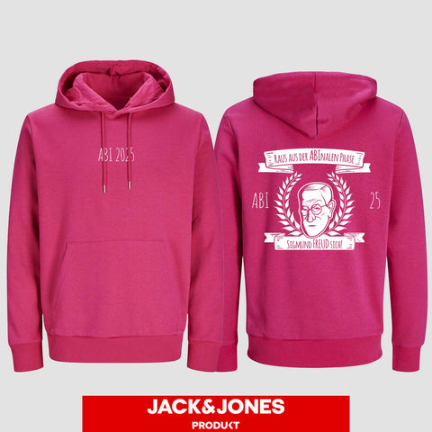 1007 "Abinale Phase" Abi Hoodie by Jack&Jones beidseitig bedruckt