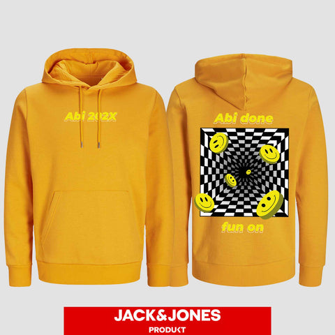 1054 "Abi done" ABI Hoodie by Jack&Jones beidseitig bedruckt