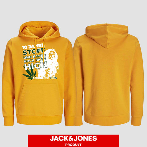 1030 "10 Jahre Stoff" Abschluss Hoodie by Jack&Jones einseitig bedruckt
