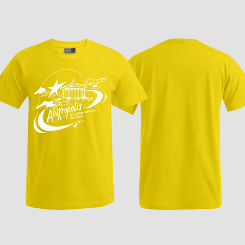 1046 "AbiKropolis" ABI T-Shirt einseitig bedruckt
