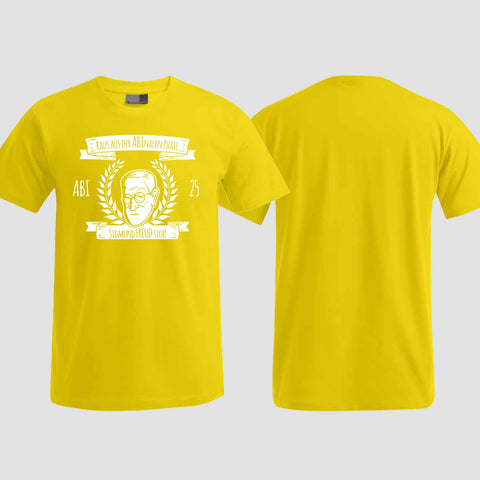 1005 "Abinale Phase" Abi T-Shirt einseitig bedruckt