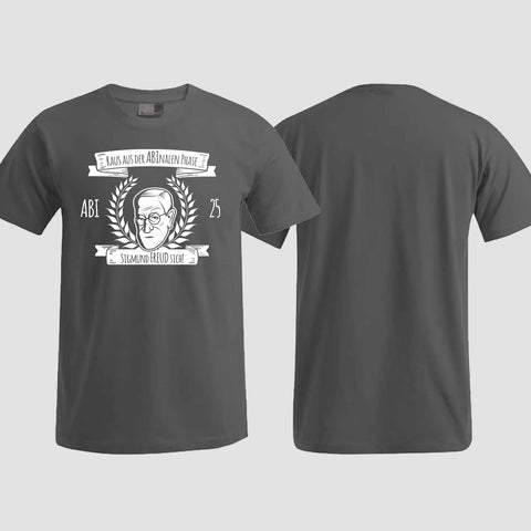 1005 "Abinale Phase" Abi T-Shirt einseitig bedruckt